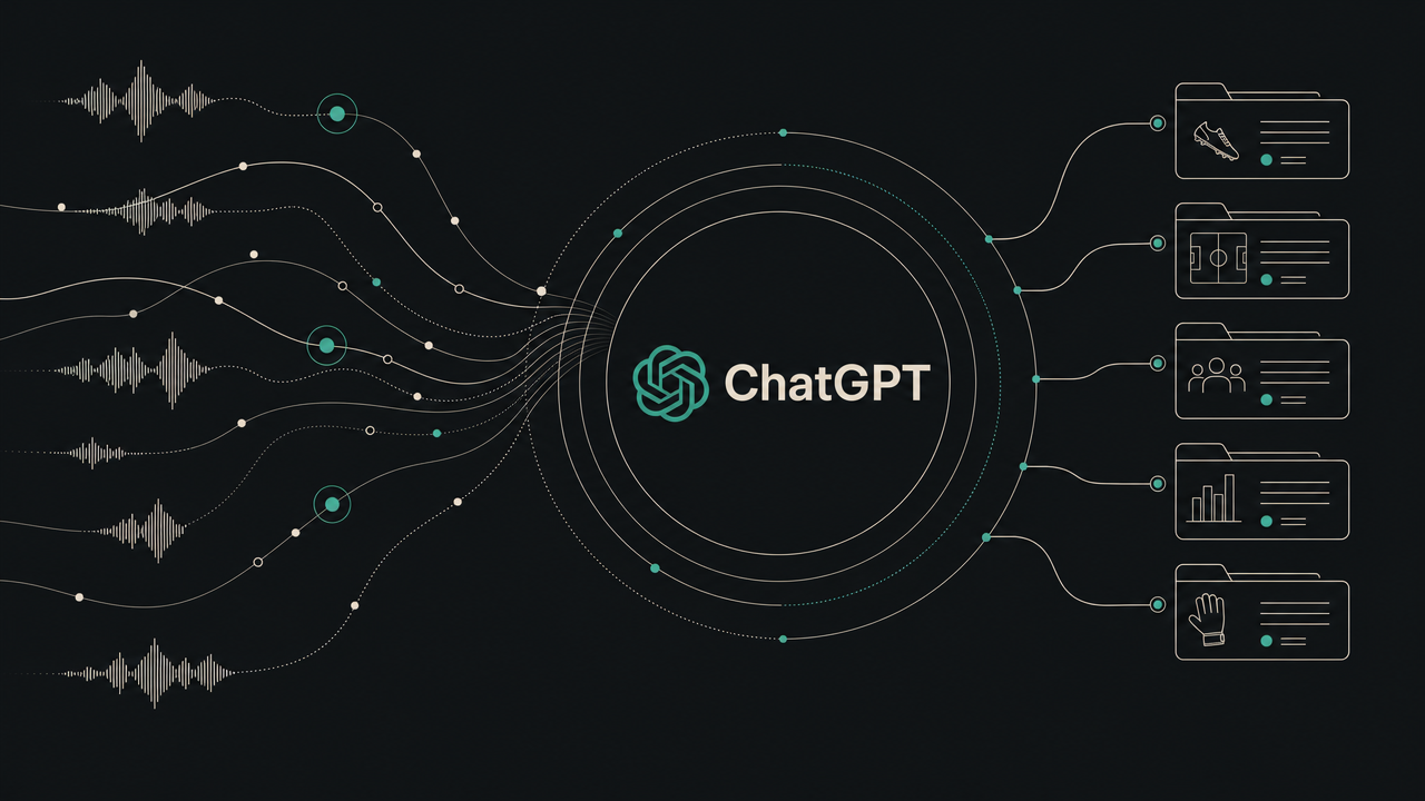 Turn Voice Notes into a Searchable Coaching Log